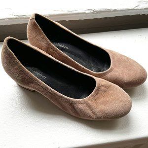 Jeffrey Campbell Rose Pink Bitsie Heels Suede